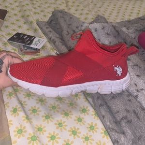 Heals and Polo red shoes size 5&6